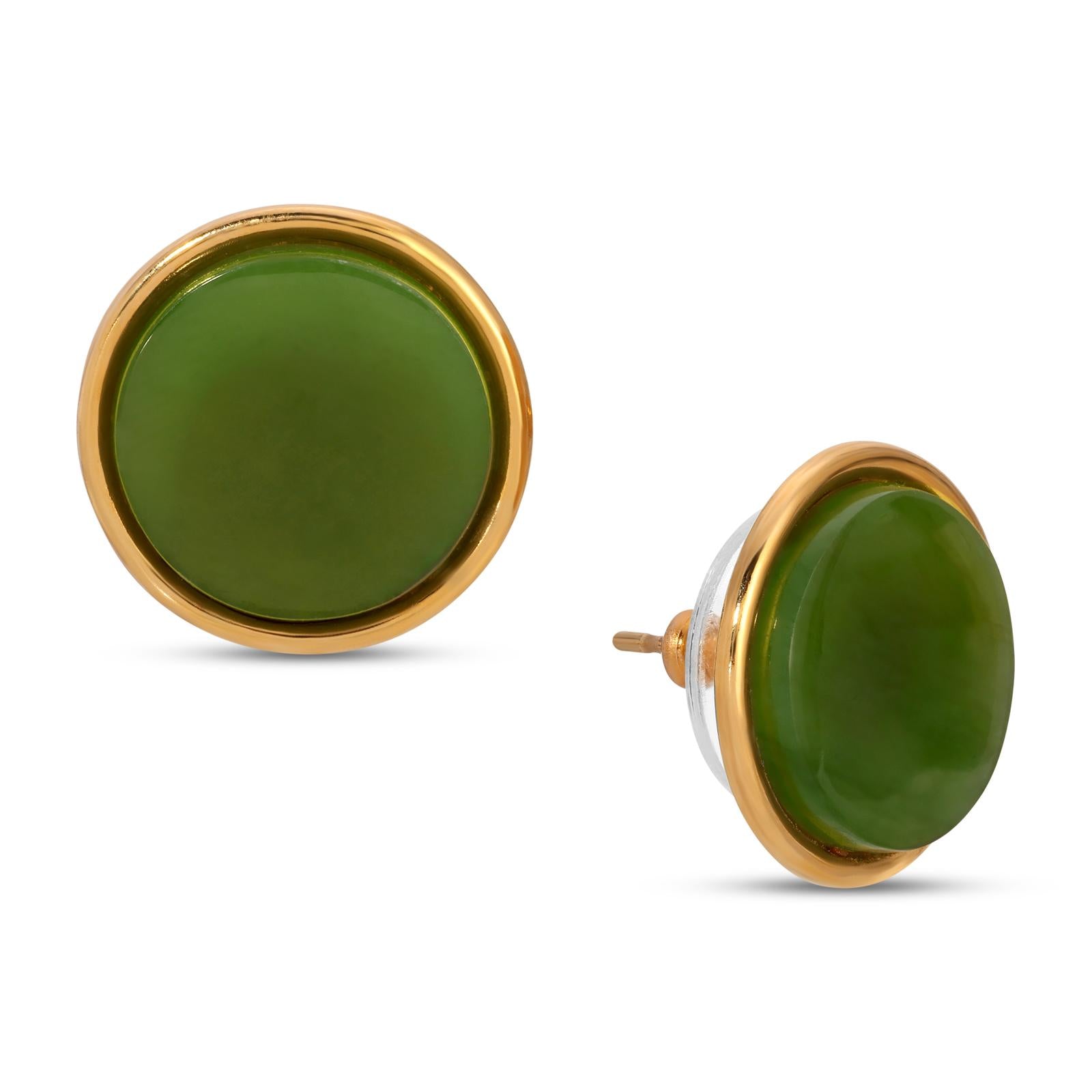 1928 Jewelry Tierra Gemstone Stud Earrings