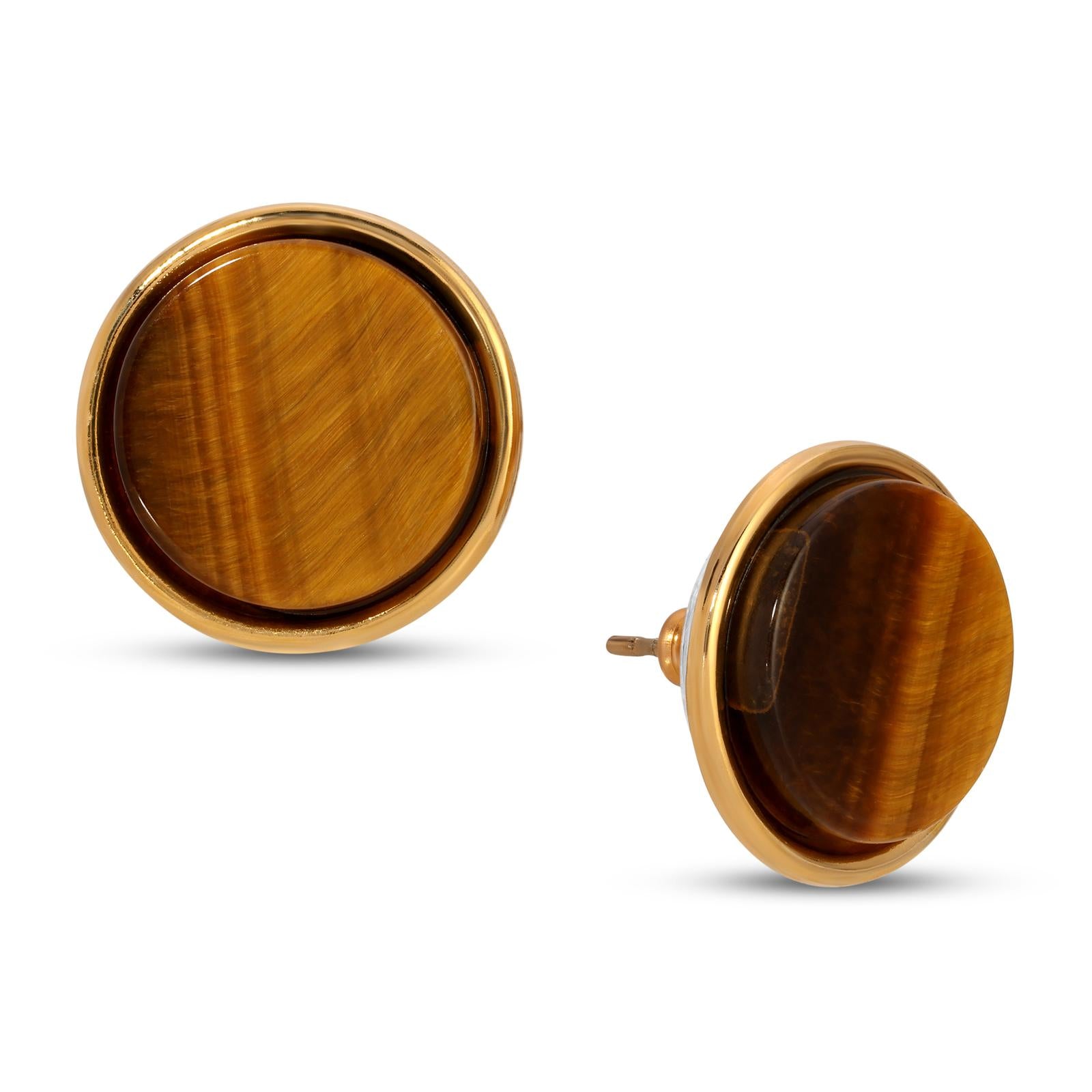 1928 Jewelry Tierra Gemstone Stud Earrings