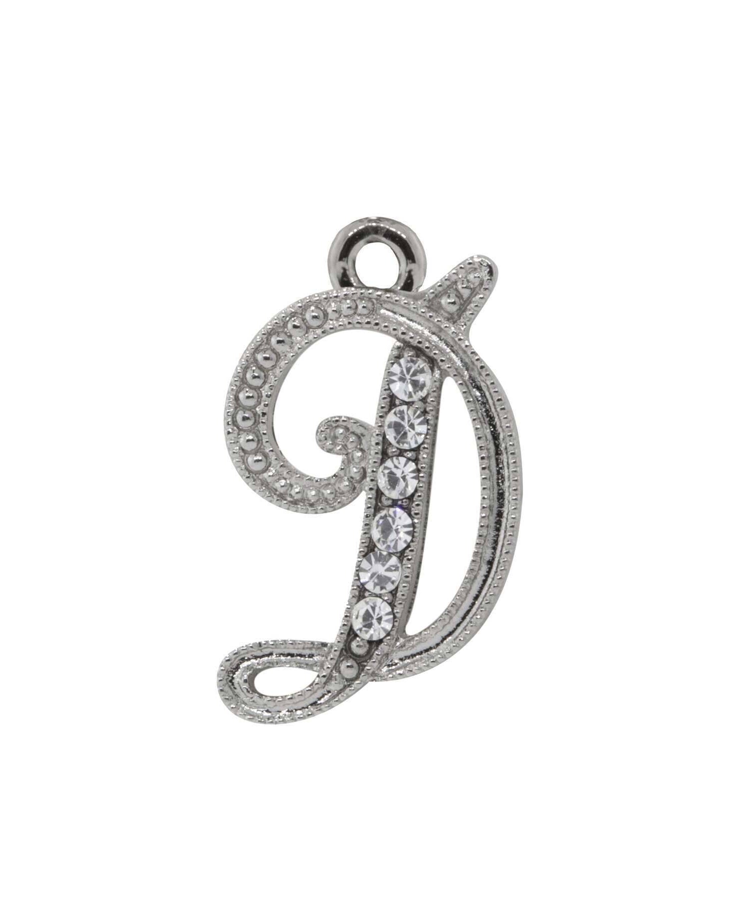 1928 Jewelry Crystal Accent Initial Charm