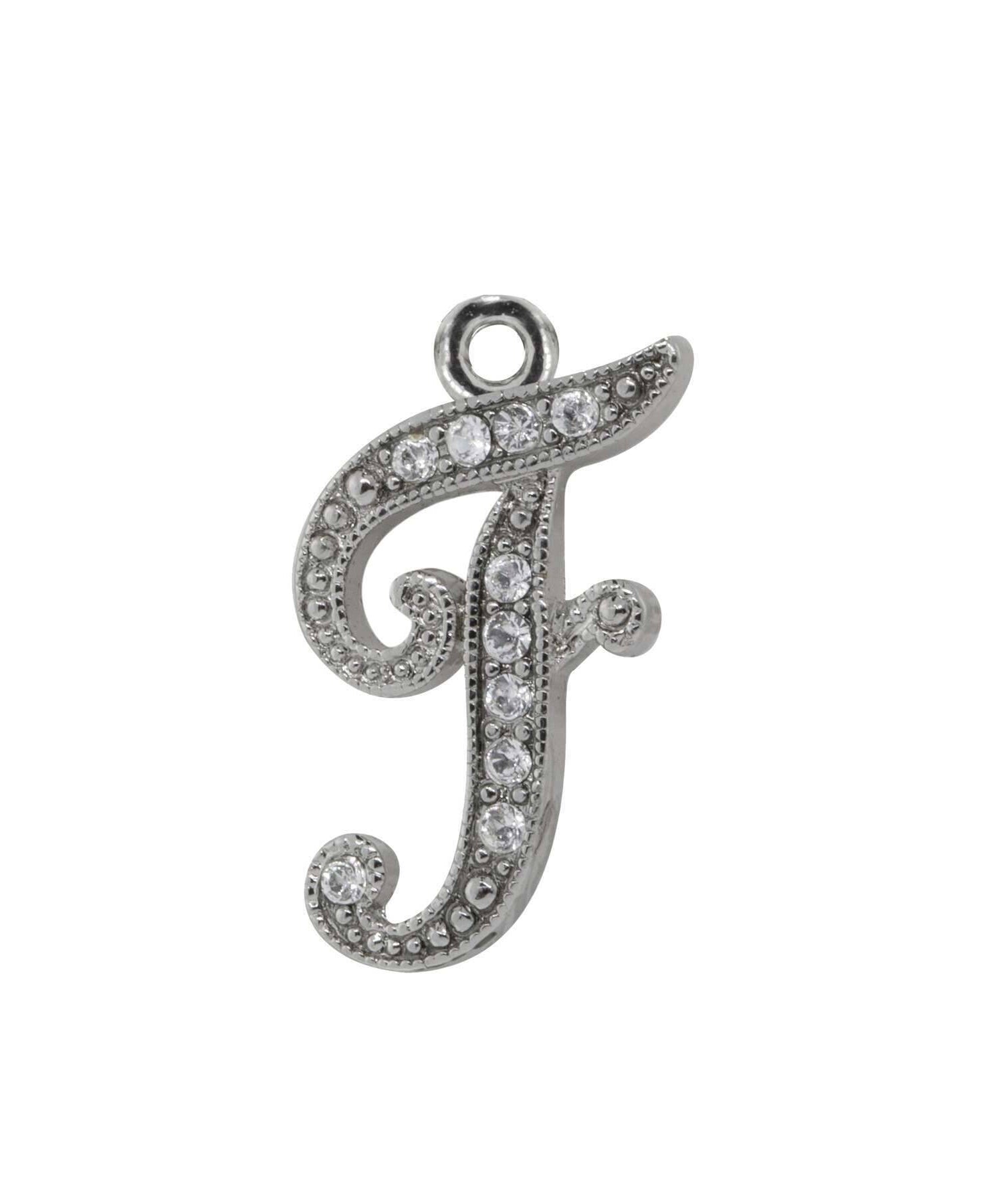 1928 Jewelry Crystal Accent Initial Charm