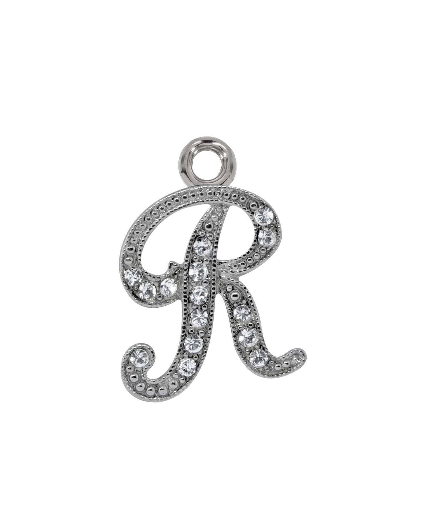 1928 Jewelry Crystal Accent Initial Charm